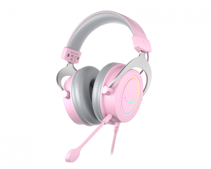 Fifine AMPLIGAME H3 Gaming Headset RGB - Rosa (DEMO)
