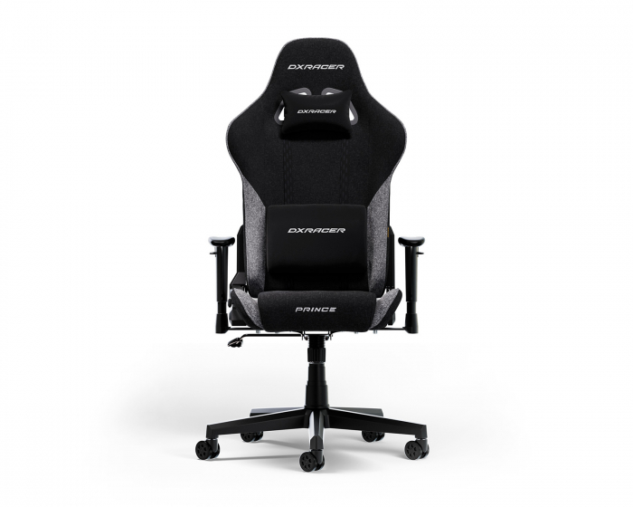 DXRacer PRINCE L Svart & Grå Tyg (DEMO)