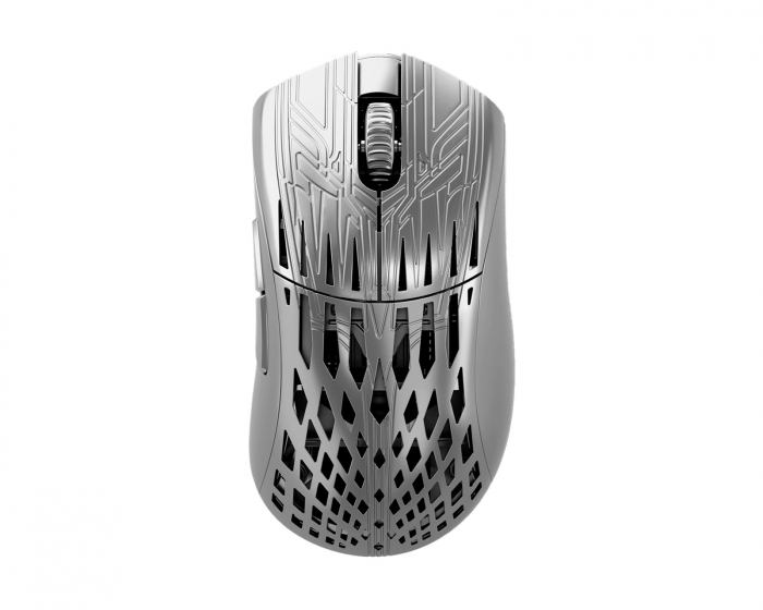 Pwnage StormBreaker Max CF 8K Trådlös Gamingmus - Platinum (DEMO)