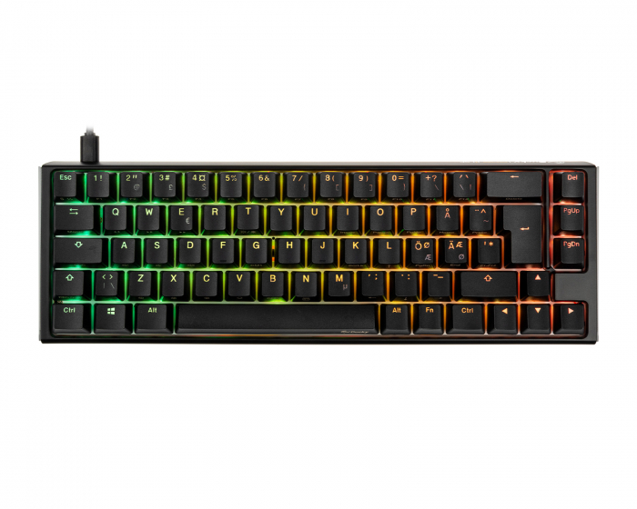 Ducky ONE 3 SF Classic RGB Tangentbord [Baby Kangaroo] - Svart/Vit (DEMO)