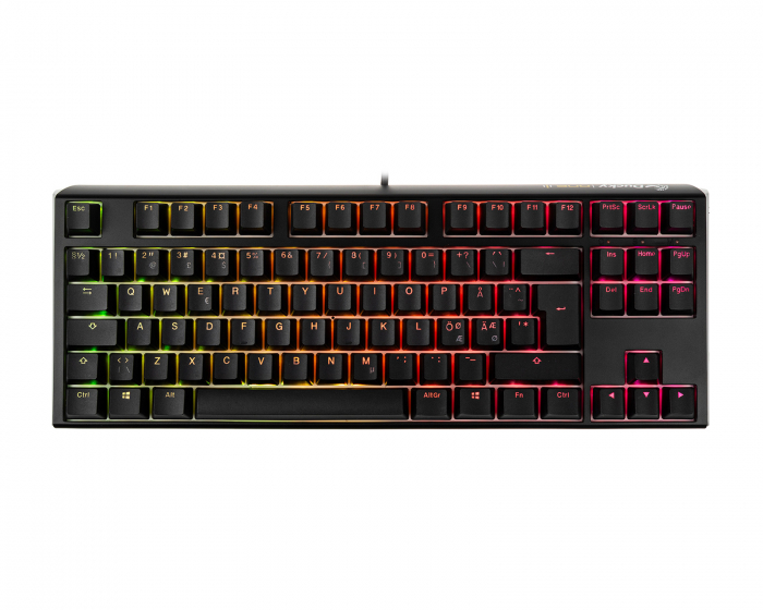 Ducky ONE 3 TKL Classic RGB Tangentbord [Baby Kangaroo] - Svart/Vit (DEMO)