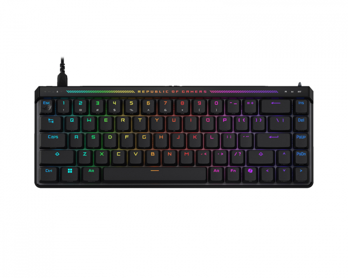 Asus ROG Falchion Ace HFX 65% Analogt Gaming Tangentbord - Svart (DEMO)