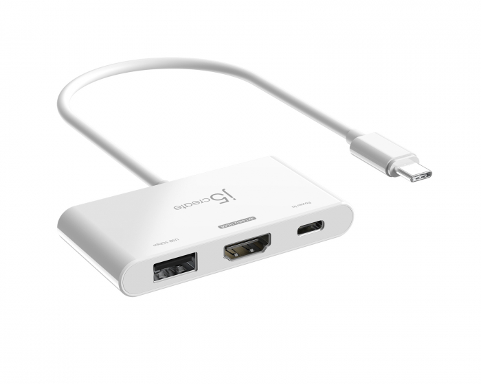 j5create USB-C till 4K HDMI Adapter - USB-A - USB-C 100W PD (DEMO)