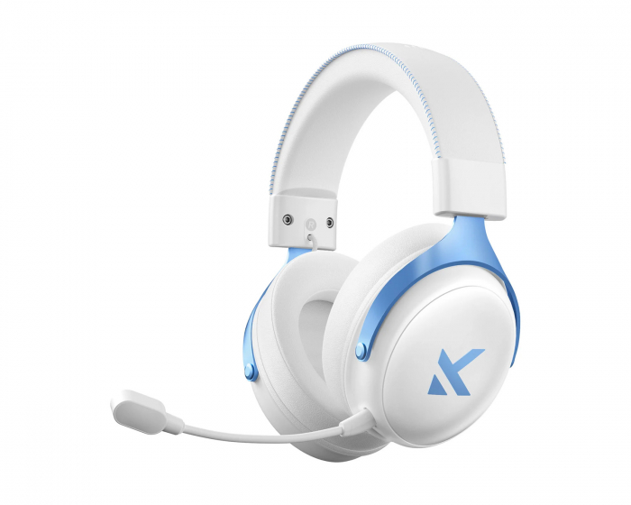 MCHOSE V9 Pro Trådlöst Headset - Vit/Blå (DEMO)