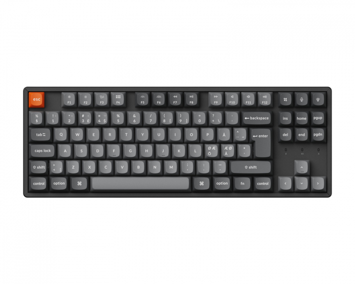 Keychron K8 MAX Trådlöst Tangentbord Hot-Swap [Super Brown] (DEMO)
