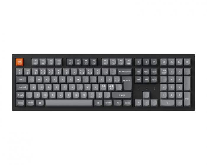Keychron K10 MAX Trådlöst Tangentbord Hot-Swap [Super Red] (DEMO)