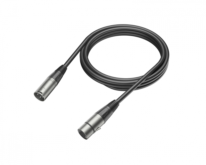 Fifine XLR Kabel - 3pin - 1.8 Meter - Svart (DEMO)