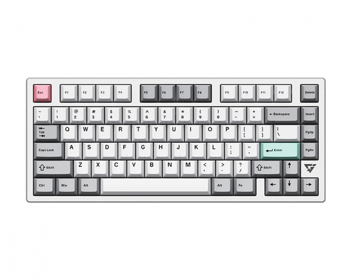 ATK V75K Aluminum Trådlöst Tangentbord ANSI [Anya Linear] - Silver (DEMO)