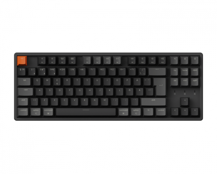 Keychron K8 V2 QMK RGB Hot Swap Aluminium Tangentbord [Keychron Super Red] (DEMO)
