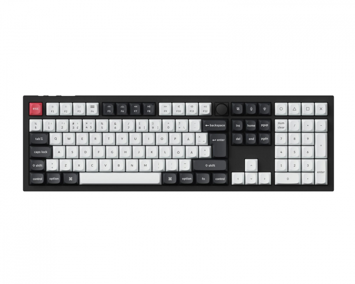 Keychron Q6 HE RGB Hotswap ISO Tangentbord [Nebula Linear] - Svart (DEMO)