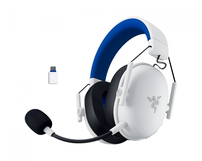 Razer Blackshark V3 X Hyperspeed Trådlöst Headset för Playstation - Vit (DEMO)