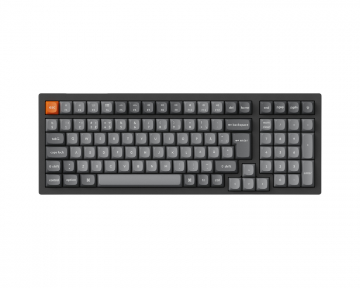 Keychron K4 MAX Trådlöst QMK/VIA Tangentbord [Keychron Super Red] (DEMO)