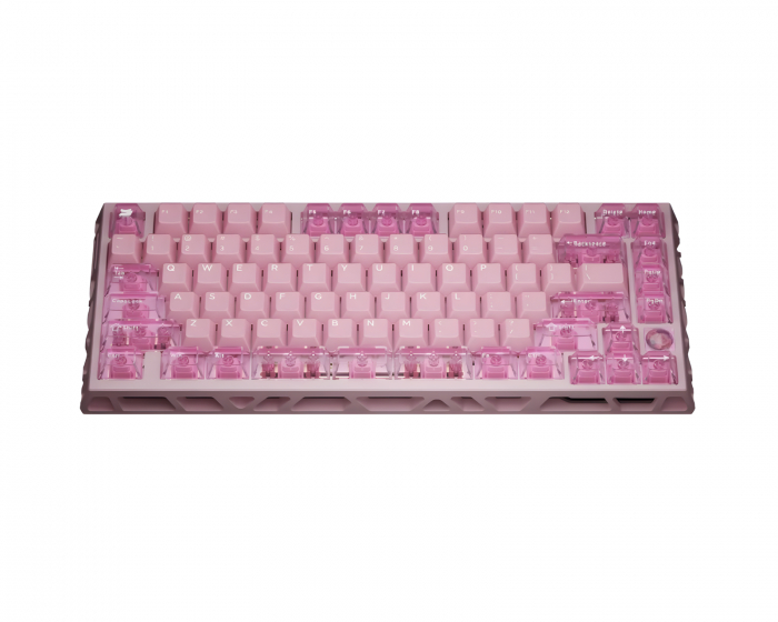 Gateron x Sikakeyb FORT 75 Limited Edition Magnetiskt Tangentbord - Rosa (DEMO)