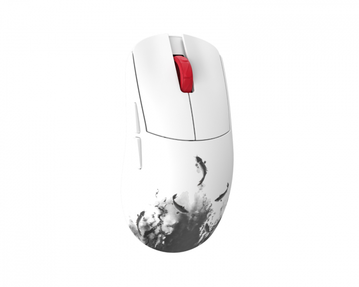 WLMouse YING Magnesium Gaming Mus - Vit/Svart [Omron Opticals] (DEMO)