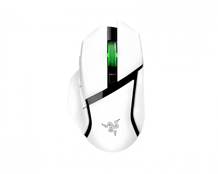 Razer Basilisk V3 X HyperSpeed Trådlös Gamingmus - Vit (Refurbished)