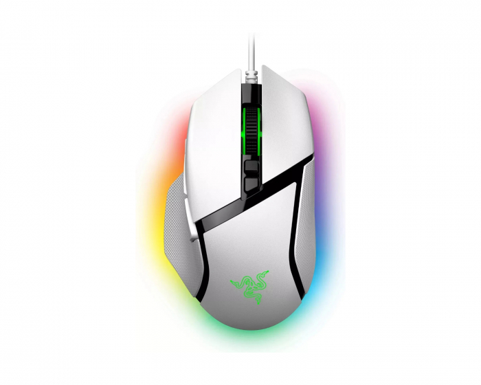 Razer Basilisk V3 Trådbunden Gamingmus - Vit (Refurbished)