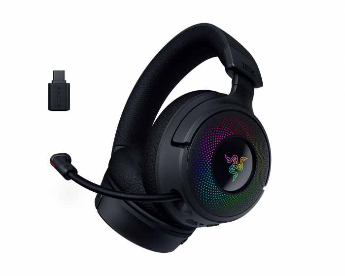 Razer Kraken V4 Trådlöst Gaming Headset - Svart (Refurbished)
