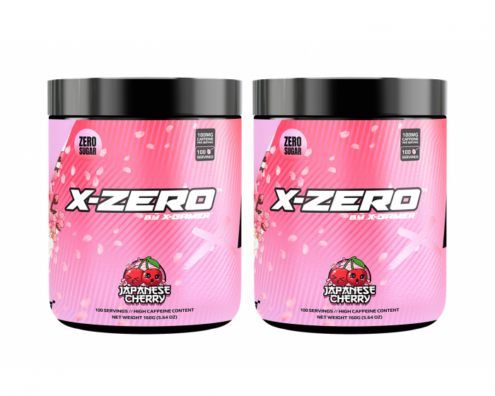 X-Gamer X-Zero Japanese Cherry - 2 x 100 Serveringar