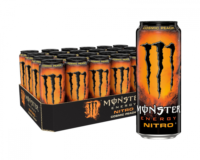 Monster Energy Nitro Cosmic Peach 24 x 500ml (Inkl. pant)