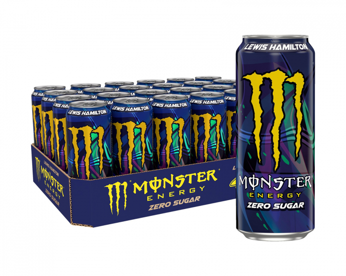 Monster Energy Lewis Hamilton Zero Sugar 24 x 500ml (Inkl. pant)