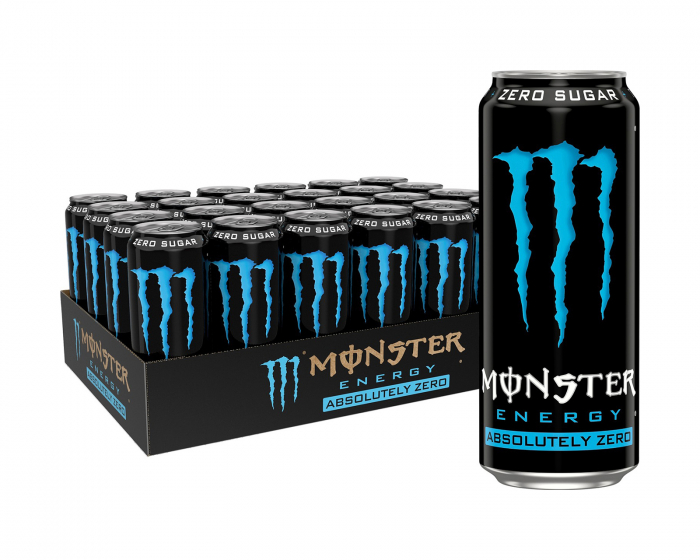 Monster Energy Absolutely Zero Sugar 24 x 500ml (Inkl. pant)