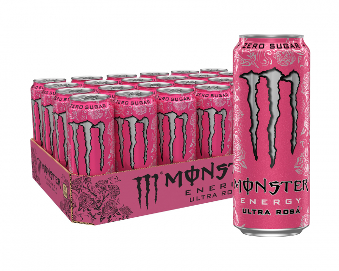 Monster Energy Ultra Rosa Zero Sugar 24 x 500ml (Inkl. pant)