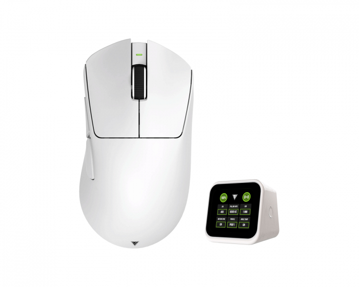 Teevolution Rapid Sync 8K Dongle + Terra Pro Trådlös Gamingmus - Vit