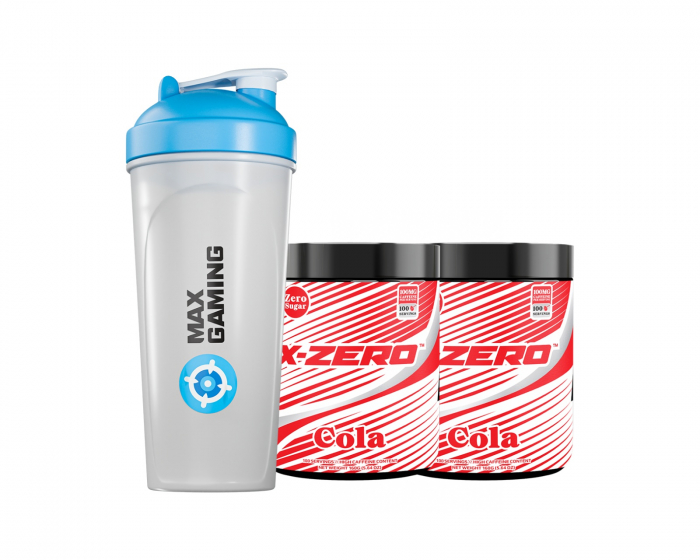 X-Gamer X-Zero Cola - 2 x 100 Serveringar + Shaker
