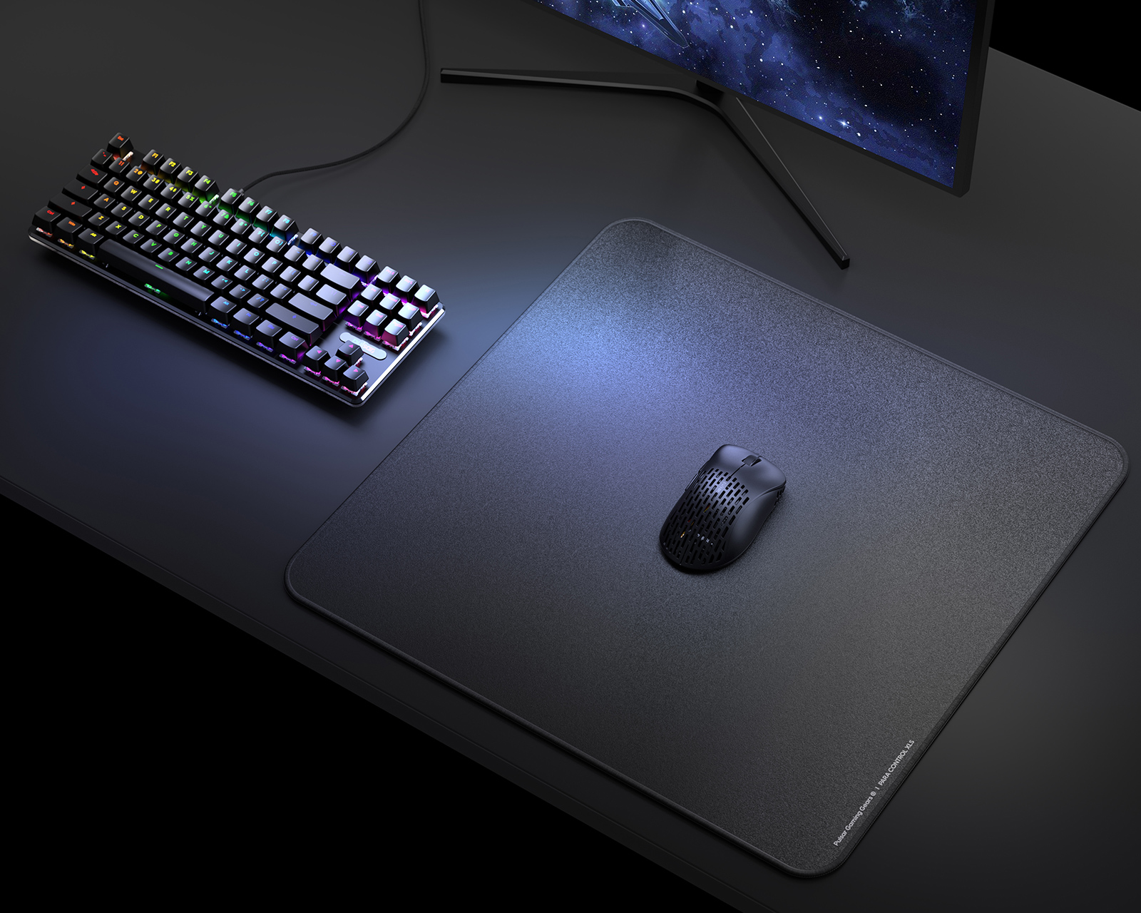 Pulsar Paracontrol V2 Musmatta XL Square - Svart - MaxGaming.se