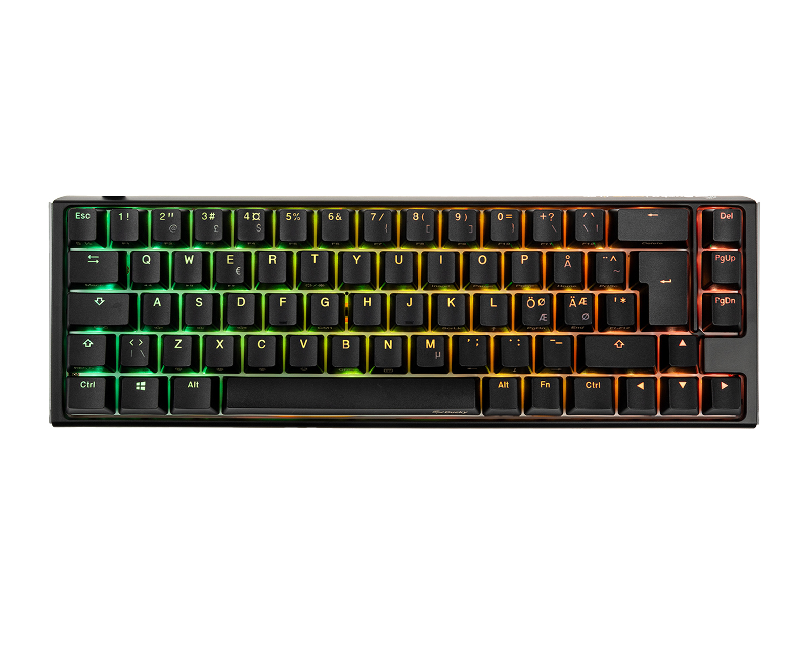Ducky ONE 3 SF Classic Black RGB Hotswap Tangentbord [MX Red ...