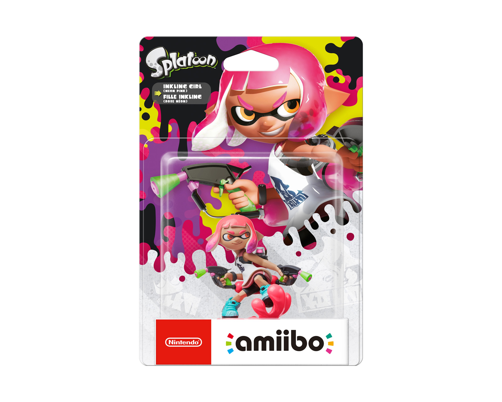 Nintendo amiibo Inkling Girl (Neon Pink) Splatoon Collection