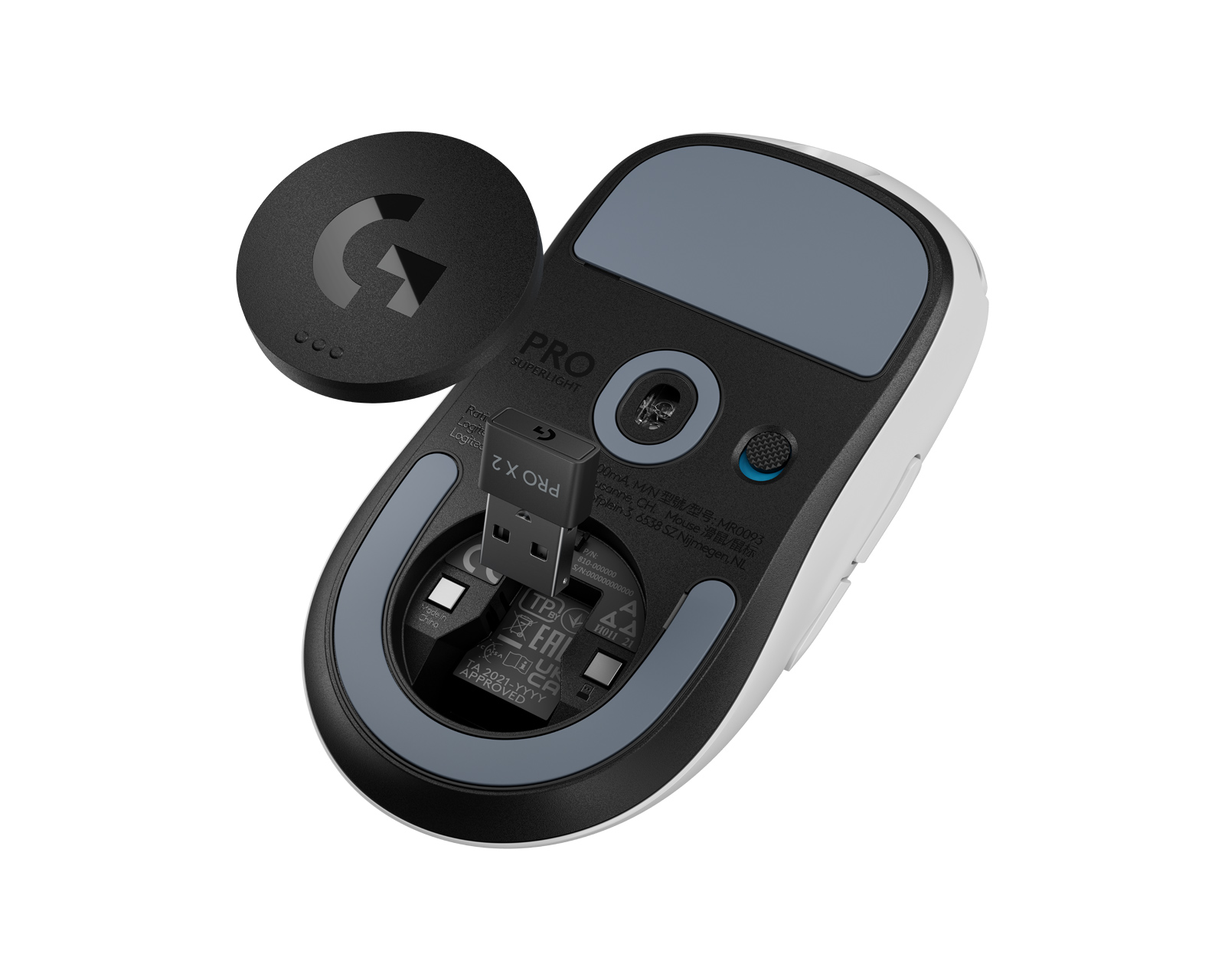 Logitech G PRO X SUPERLIGHT 2 4K Wireless Gamingmus - Vit - MaxGaming.se Logitech G PRO X SUPERLIGHT 2 4K Wireless Gamingmus - Vit - MaxGaming.se