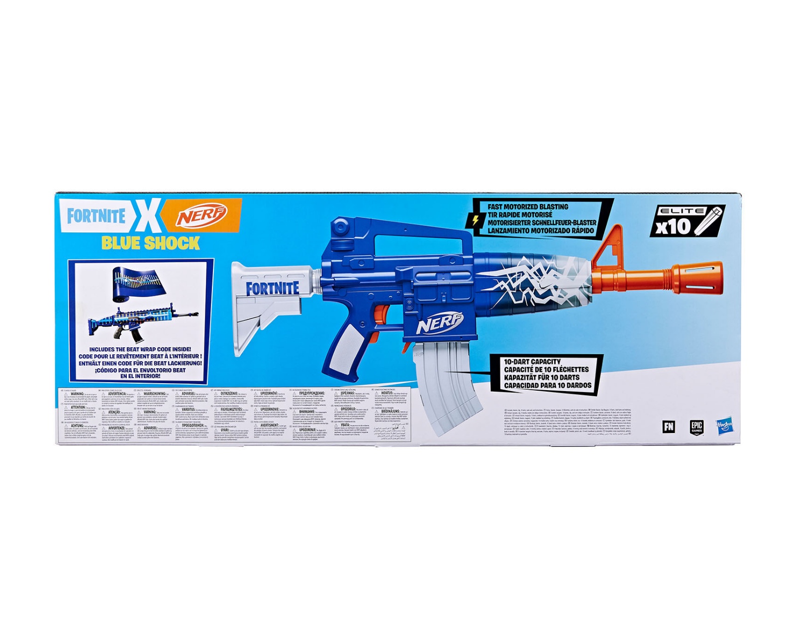 Fortnite Blaster - Blue Shock - MaxGaming.se