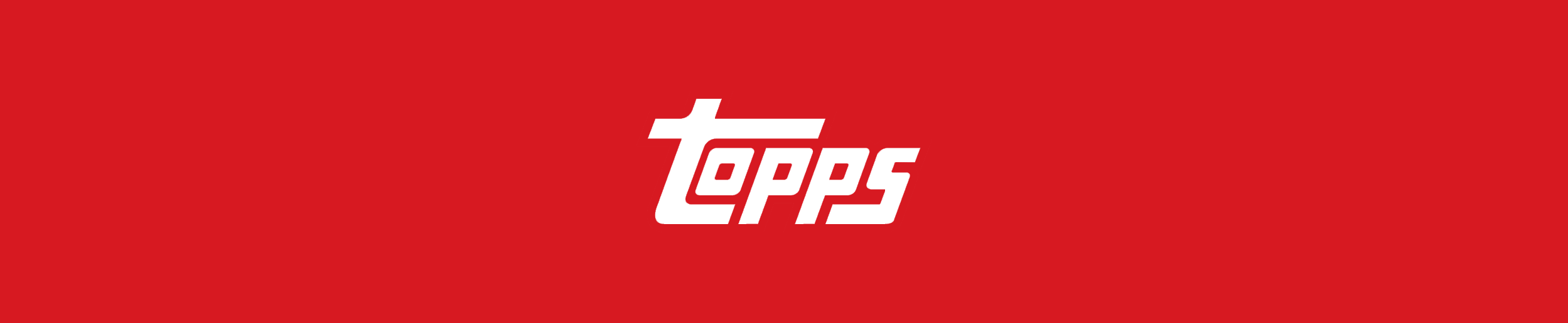 Topps logo red