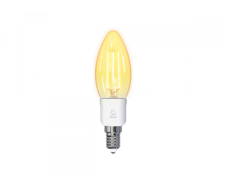 Deltaco Smart Home LED-lampa Filament E14 WiFI 4.5W