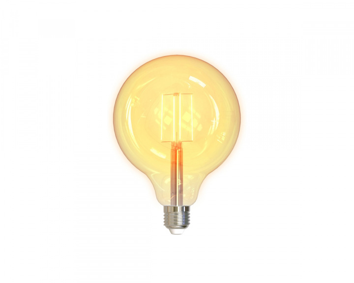 Deltaco Smart Home LED-lampa Filament E27 WiFI 5.5W G125, Dimbar
