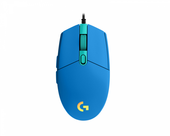 Logitech G203 Lightsync Gamingmus - Blå