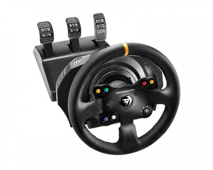 TX Racing Wheel - Leather Edition (XBOX ONE/PC) i gruppen Konsol / Xbox / Xbox One Tillbehör / Ratt hos MaxGaming (10275)