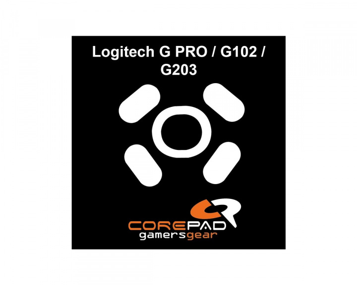 Skatez PRO 106 Logitech G PRO / G102 Prodigy / G203 Prodigy i gruppen Datortillbehör / Datormöss & Tillbehör / Mouse skates hos MaxGaming (11813)