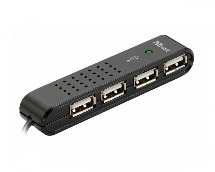 Vecco 4 Port USB 2.0 Mini Hub i gruppen Datortillbehör / Datakablar & adaptrar / USB Hubb hos MaxGaming (12124)