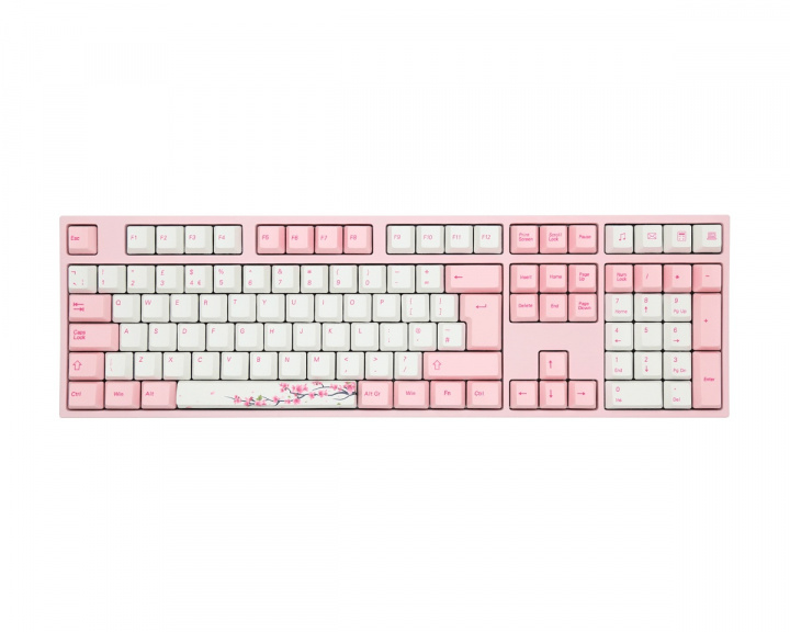 VA109M Sakura PBT Rosa LED Tangentbord [MX Brown] i gruppen Datortillbehör / Tangentbord & Tillbehör / Gaming tangentbord hos MaxGaming (12658)