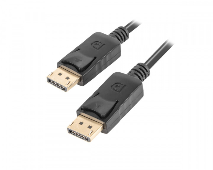 DisplayPort Kabel Svart 1 Meter i gruppen Datortillbehör / Datakablar & adaptrar / Bildkabel / Displayport kabel hos MaxGaming (12883)