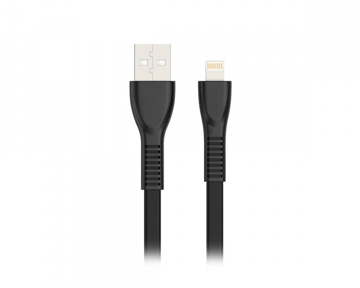 USB till Lightning 1.8 Meter Svart i gruppen Datortillbehör / Datakablar & adaptrar / USB kabel hos MaxGaming (13212)