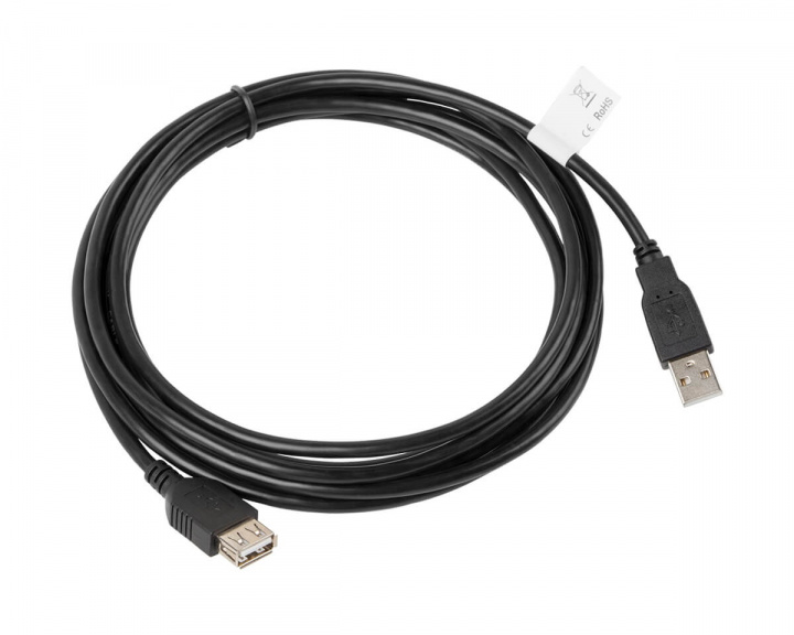 USB Förlängningssladd 2.0 Am-AF 3 Meter i gruppen Datortillbehör / Datakablar & adaptrar / USB kabel hos MaxGaming (13241)