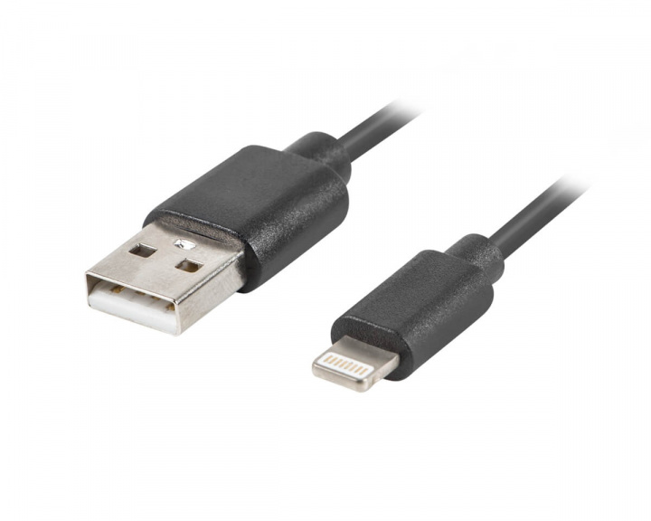 Lightningkabel - Lightning till USB 3 Meter Svart i gruppen Datortillbehör / Datakablar & adaptrar / USB kabel hos MaxGaming (13581)