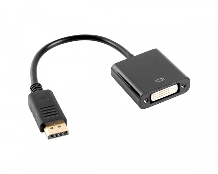 Lanberg Displayport Hane till DVI-D Hona 10 cm