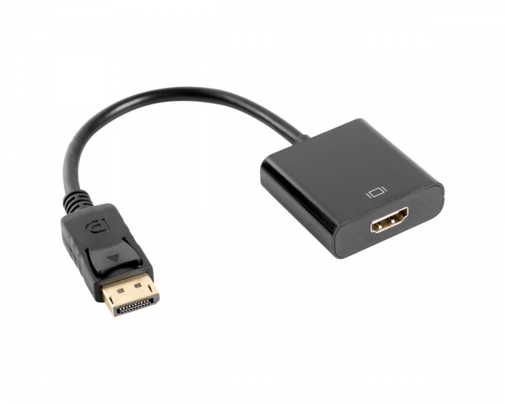 Displayport Hane till HDMI Hona 10 cm i gruppen Datortillbehör / Datakablar & adaptrar / Adaptrar hos MaxGaming (13669)