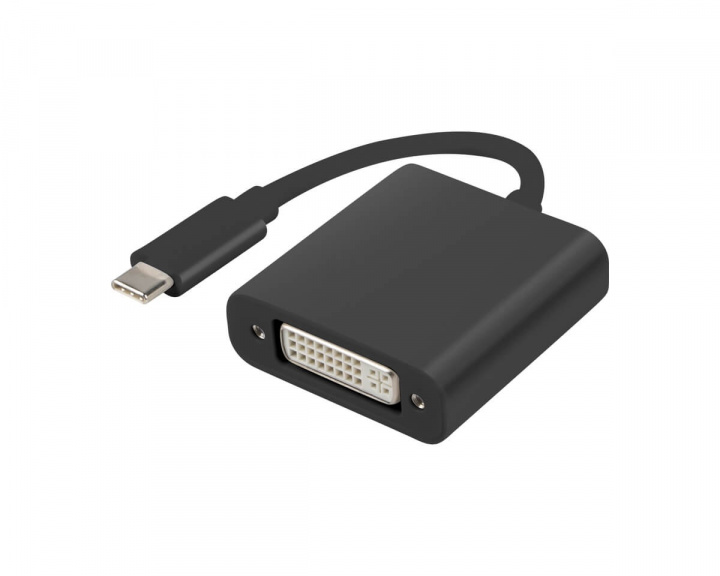 Lanberg USB-C Hane till DVI Hona Adapter