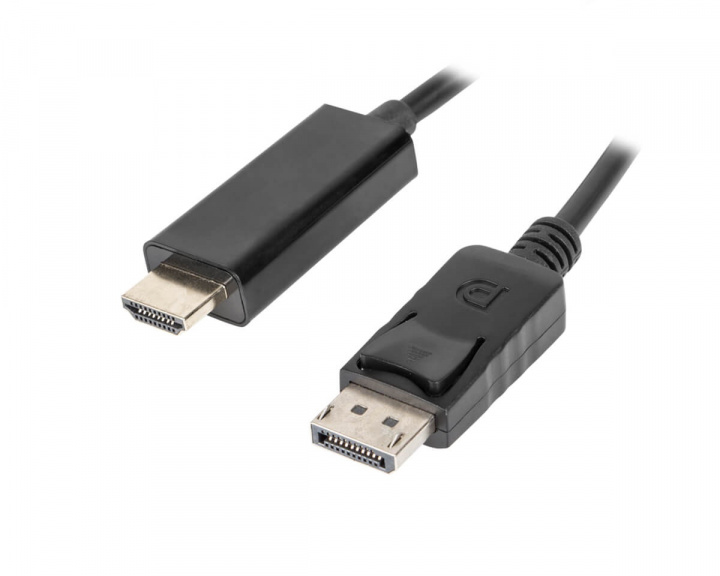 DisplayPort till HDMI Kabel 3 Meter i gruppen Datortillbehör / Datakablar & adaptrar / Bildkabel / Displayport kabel hos MaxGaming (14322)