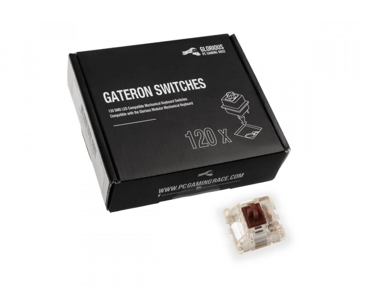 Glorious GMMK Gateron Brown Mekaniska Brytare